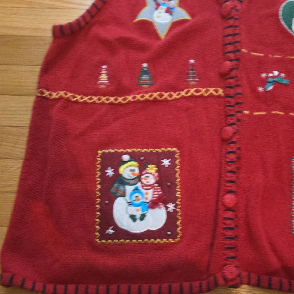 Holiday Editions Vintage Christmas Sweater Vest - Picture 6 of 12